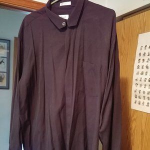 Pavo by Lastrada Shirt - XXLT - Black, Long Sleeve